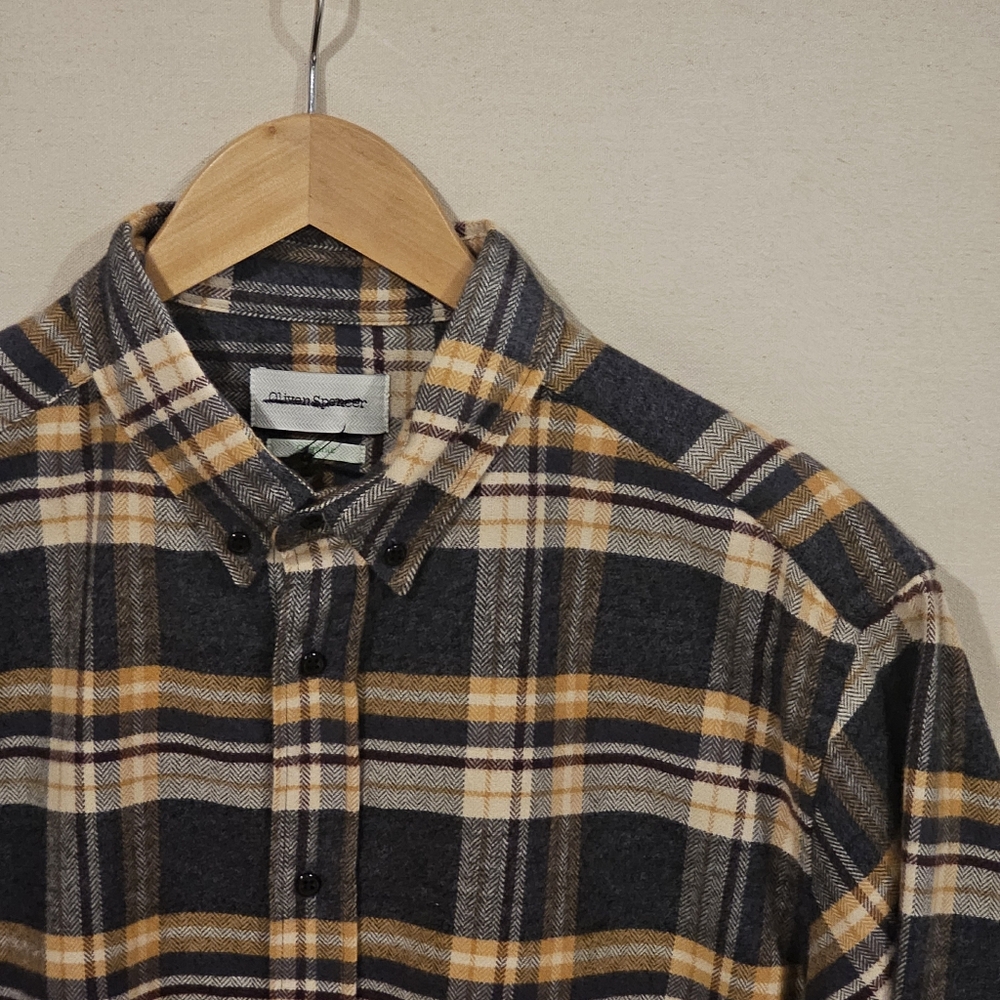 Oliver Spencer Portuguese Flannel Shirt 16